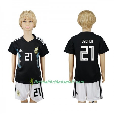 Fußballtrikots Argentinien Dybala 21 Kinder WM 2018 Auswärts-trikot kaufen